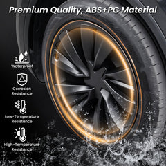 Klutchtech four-pack with foam protectors for all wheels.
