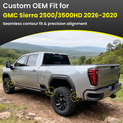 Klutchtech rear mud flap delete kit shields wheels from debris and enhances stance