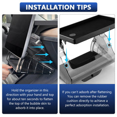 Klutchtech rounded metal plate provides a sturdy base for the setup.