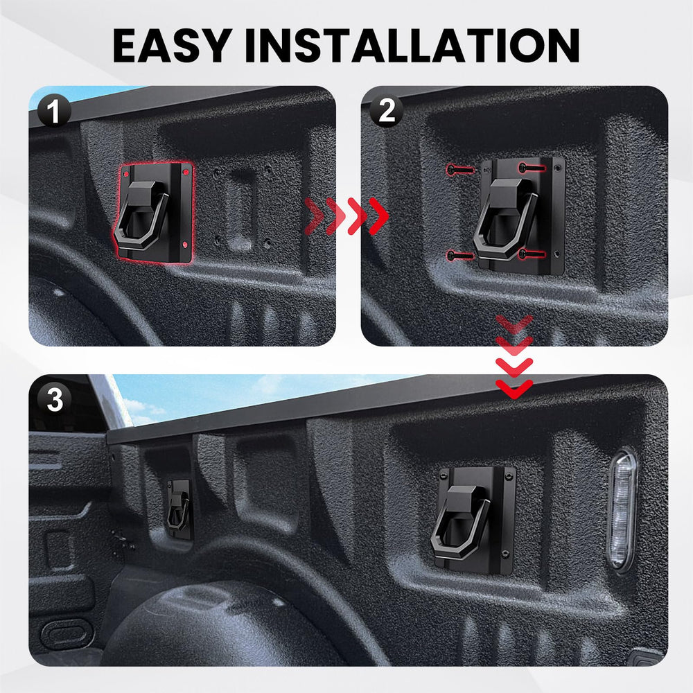 Secure cargo to prevent shifting during drives and on rough terrain.