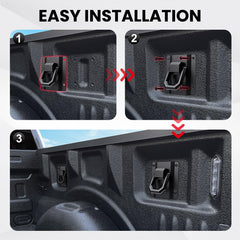 Secure cargo to prevent shifting during drives and on rough terrain.