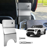 Klutchtech tailgate anti-theft lock on a Toyota Tacoma 2024–2026 for secure fit.