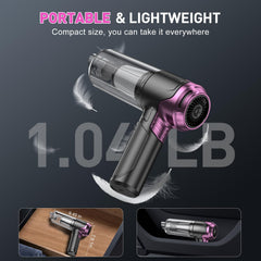 KMM handheld car vacuum-portable-design lightweight and easy to store
