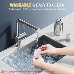 KMM Handheld Vacuum weighs about 0.73 lb for easy portability.