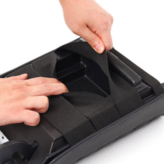 KMMOTORS easy-install center console cover requires no tools for quick setup.
