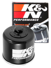 K&N KN-191 filter with wrench-off nut enables quick, tool-friendly changes.