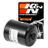 K&N KN-198 oil filter close-up showing rugged build for durability