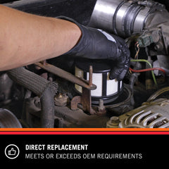 Compatibility label confirms Duramax 6.6L usage and specs.