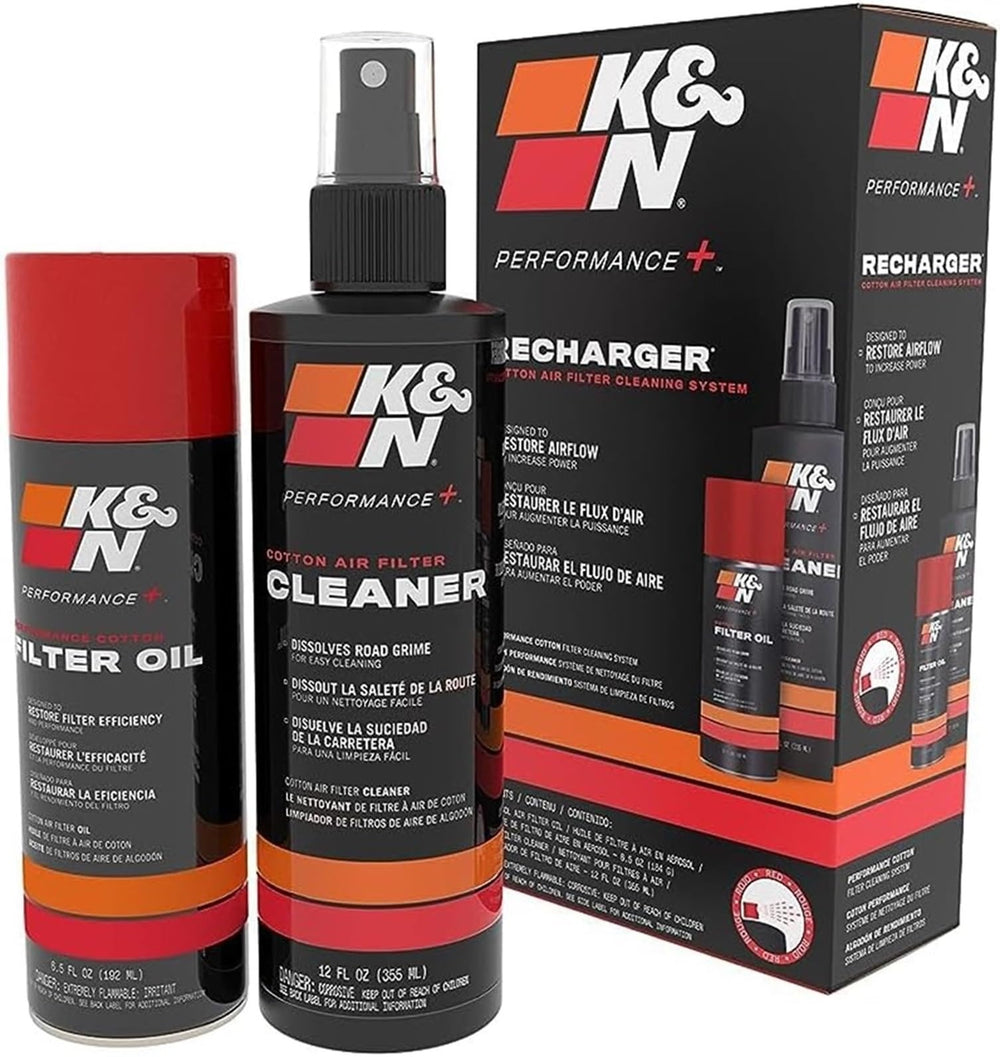 K&N Power Kleen degreaser bottle for efficient cleaning