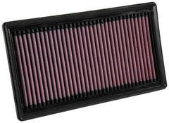 K&N high-flow air filter offers 75,000-mile cleaning interval for highway use