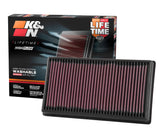 K&N high-flow air filter for Atlas delivers durable construction and improved airflow.