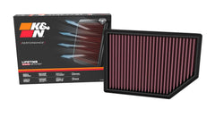K&N high-flow original air filter for RAM/Jeep 33-5125 boosts airflow and performance