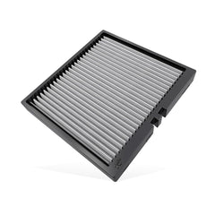 K&N cabin air filter drop-in fits Audi models, install in minutes.