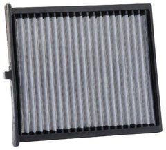 Washable design of K&N cabin filter ready for reuse after washing