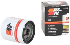 K&N Premium Oil Filter with Nut-Wrench-Off for quick changes