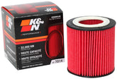 K&N Premium Oil Filter packaging highlights BMW compatibility and high-capacity protection.