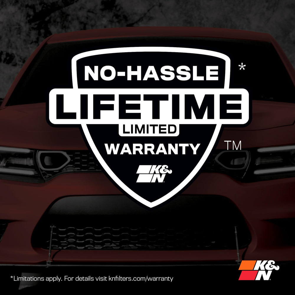 K&N reusable filter helps reduce disposable filter waste
