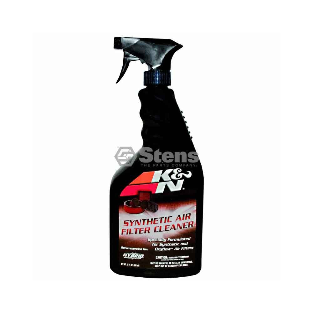 K&N spray bottle cleaner for synthetic air filters—refresh airflow and performance