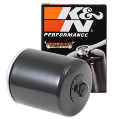 KN-170 high-flow oil filter for Harley maintains steady oil flow