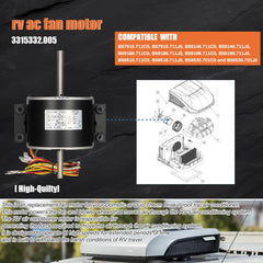 Knocokie 3315332-005 compatibility visual: compatible with Brisk Air II models
