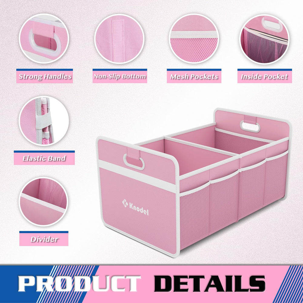K KNODEL durable 600D polyester material for long-lasting use.