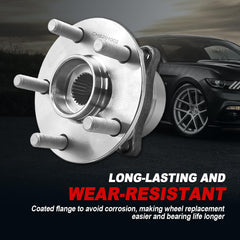 KNOLET hub sealing design helps reduce noise and protect against moisture.