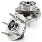 KNOLET 513282 front-left hub assembly enhances steering feel for compatible Cadillac and Camaro models.