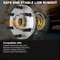 KNOLET 515065 ABS sensor included for reliable wheel speed data.