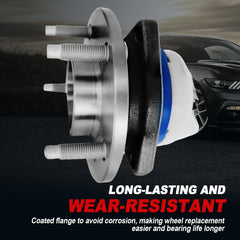 KNOLET five-lug wheel studs enable easy installation.