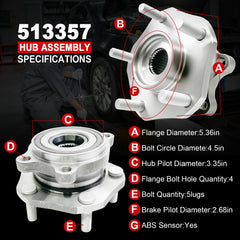 KNOLET wheel hub outer view showing precision engineering and robust build
