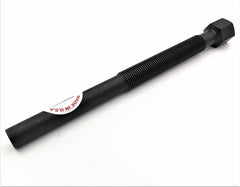 KNS Performance Parts threaded detail showing hardened steel construction.