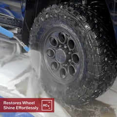 Koch-Chemie Alkali Wheel Cleaner brush action lifting grime
