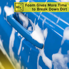 KOCHCHEMIE Active Foam in a car wash setup ready for use.