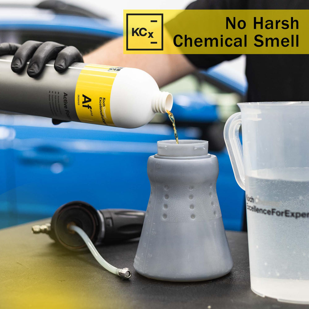 KOCHCHEMIE Active Foam creates rich, long-lasting foam for efficient cleaning.