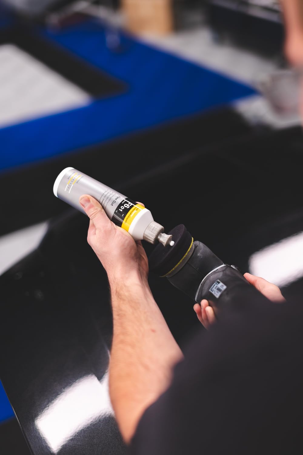 KOCHCHEMIE polish tackles sanding marks from 2500-grit paper