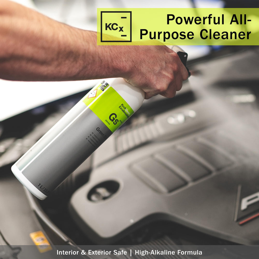 KOCHCHEMIE Green Star foam cannon ready for large-area cleaning