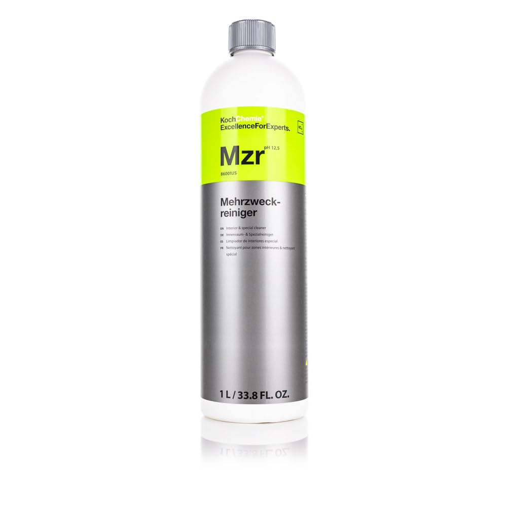 KOCHCHEMIE MZR oil-removal action on engine parts, improving cleanliness and prep.