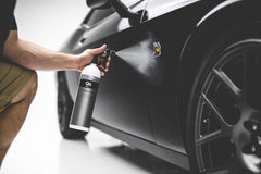 KOCHCHEMIE Quick & Shine on painted wood enhances grain with protection.