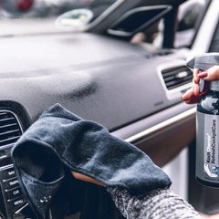 Subtle, refreshing fragrance accompanies KOCHCHEMIE Refresh Cockpit Care use.