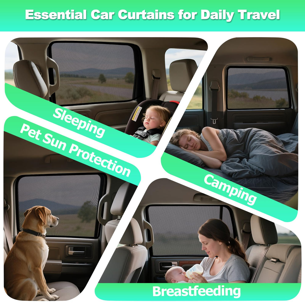 KOCZIL adhesive buckle option safeguards shade on non-metal surfaces.