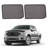 KOCZIL f150 rear window shade provides privacy for backseat travelers.