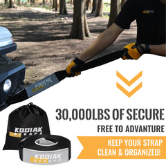 Kodiak Straps versatile tow solution for off-road and farm use.