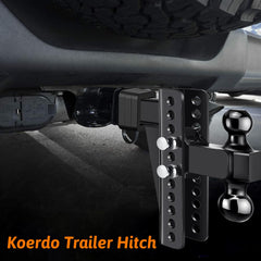 Koerdo 8mm steel shank boosts durability in mounting