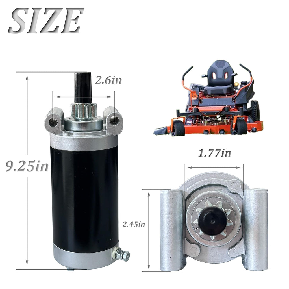 Kohler Starter 7000 Series mower side view shows compact design for easy installation