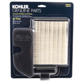 Kohler Superior Filtration air filter package for durable engine protection and easy replacement
