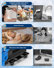 Kohree 110V wall plug and mounting kit simplifies quick installation