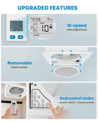 Kohree rain sensor closes the lid to protect the RV interior during rain