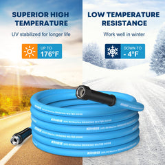 Kohree 5/8 inch hose ideal for RVs, camping and garden tasks