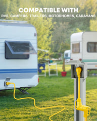 Kohree 50A to 30A RV adapter built for outdoor use.