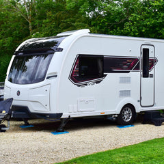 Kohree blocks compatible with single and dual wheels on RVs